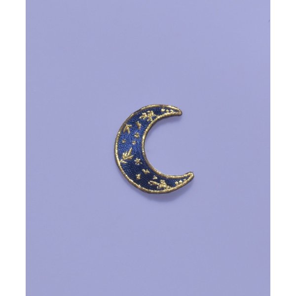 Patch Thermocollant Gold Moon - Malicieuse - Malicieuse - Mondial Tissus-image