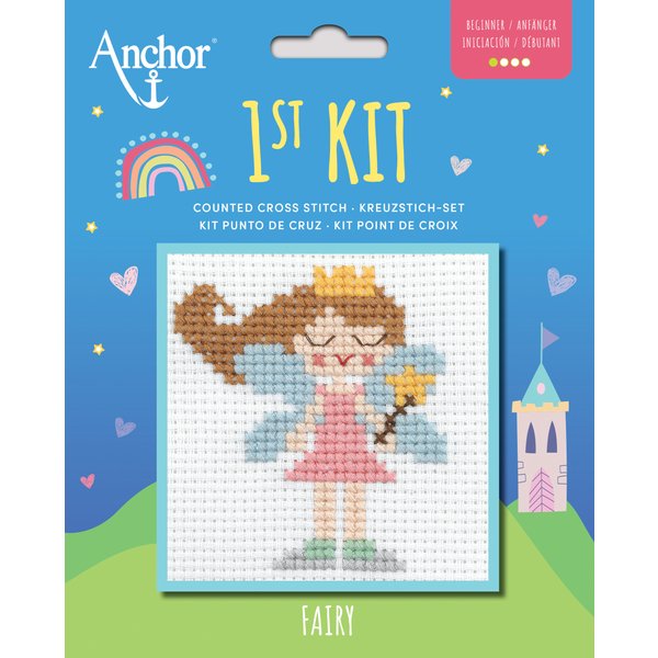 Mon 1Er Kit Point De Croix - FéE Ed – Anchor - Mondial Tissus-image