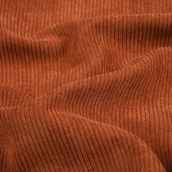 Tissu Velours CôTelé Fin Roux - Mondial Tissus-image