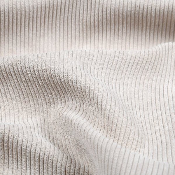 Tissu Velours CôTelé Fin éCru - Mondial Tissus-image