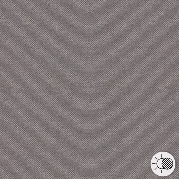 Tissu Obscurcissant Grande Largeur Rib Gris - Mondial Tissus-image