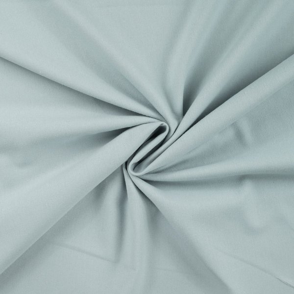 Tissu Flanelle Uni Vert Amande - Mondial Tissus-image