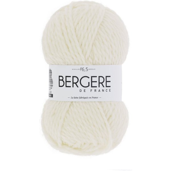 Pelote de Fil à Tricoter Alaska 100 éCru - Bergère de France - Bergère de France - Mondial Tissus-image