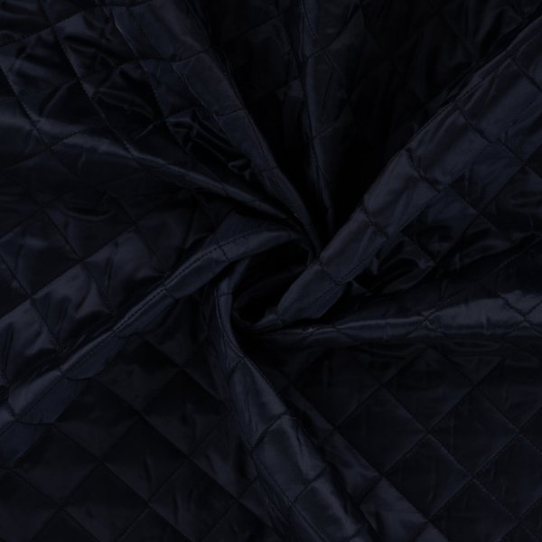 Tissu Matelassé 1 Face Uni Bleu Marine - Mondial Tissus-image