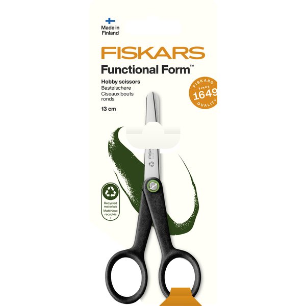 Ciseaux Bouts Ronds Functional Form Renew 13 Cm - Fiskars - Fiskars - Mondial Tissus-image