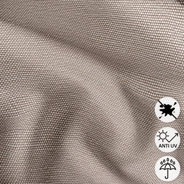 Tissu BâChe ImperméAble RéSistant Uv Cyclone Taupe - Mondial Tissus-image