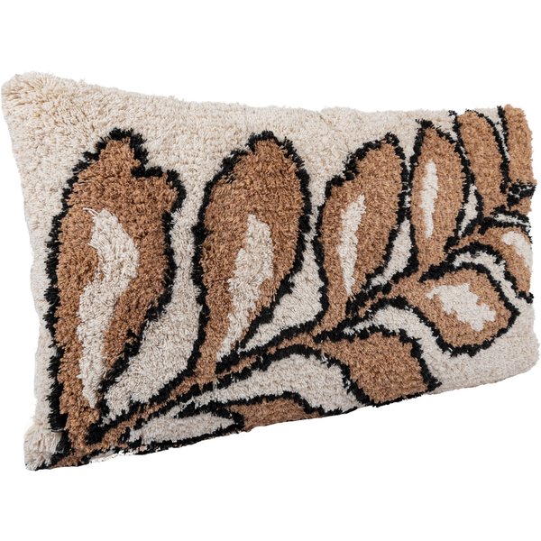 Housse De Coussin Feuille Tufting 30X50Cm - Mt - Mondial Tissus-image