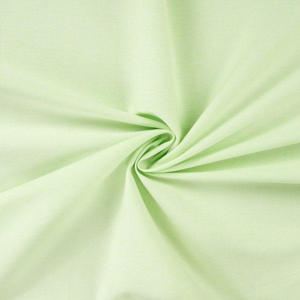 Tissu Jean Polycoton Stretch Coloré Jaune Lime - Mondial Tissus-image