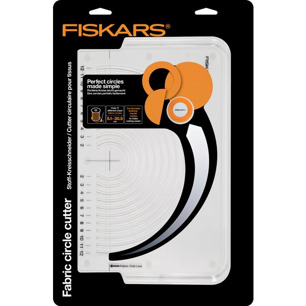 Cutter Circulaire Pour Tissu Softgrip 5.1 - 31 Cm - Fiskars - Fiskars - Mondial Tissus-image