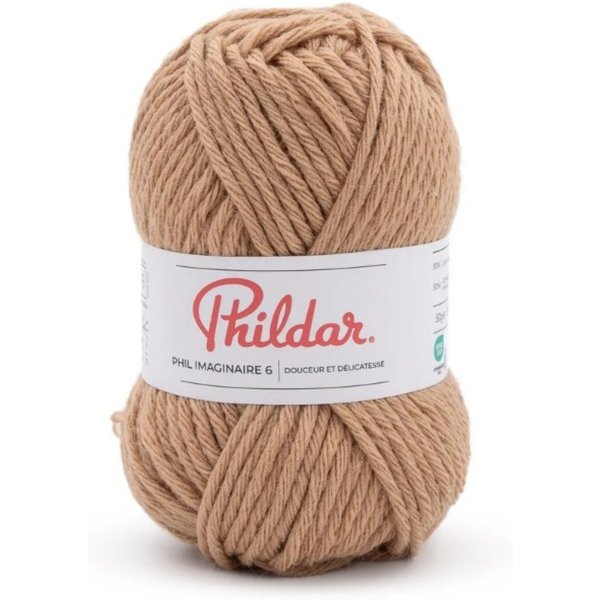 Pelote De Laine Phil Imaginaire 6 Camel - Phildar - Phildar - Mondial Tissus-image
