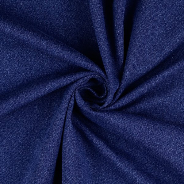Tissu Jogjean Envers Maille Bleu Foncé - Mondial Tissus-image