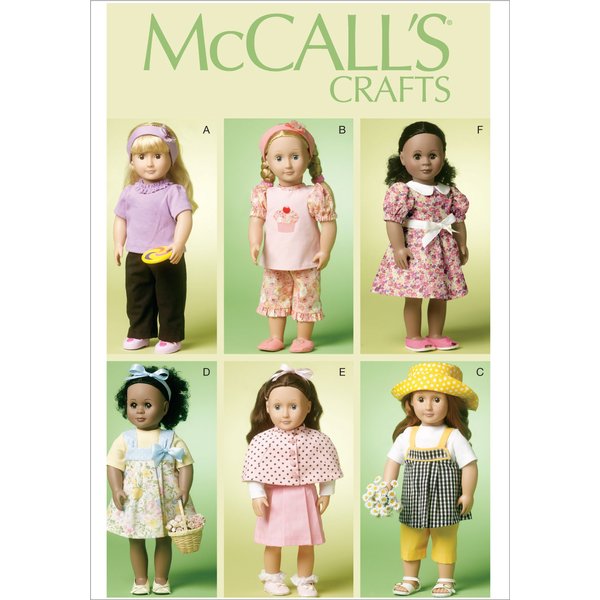 Patron Mccall's 6526OSZ VêTements Casual Chic Pour Grandes PoupéEs - Mccall's - Mondial Tissus-image