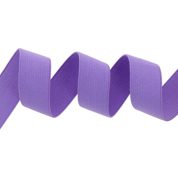 Elastique Maille Lilas 20Mm - Mondial Tissus-image