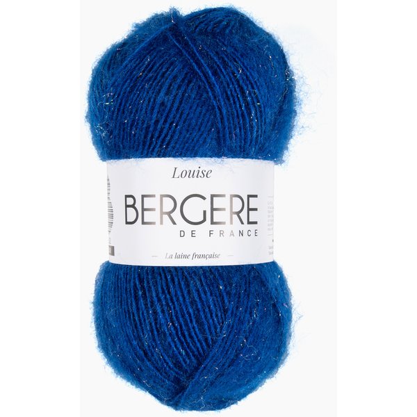 Pelote De Laine Louise Ara Bleu Roi BergèRe De France - BergèRe De France - Mondial Tissus-image