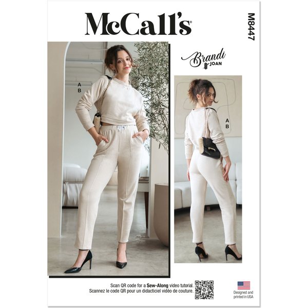Patron Mc Call's M8447A Sweat Oversize Du 34 Au 50 - Mccall's - Mondial Tissus-image