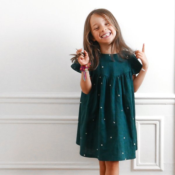 Patron Louise Kids Blouse Ou Robe 3-12 Ans - Ikatee - Ikatee - Mondial Tissus-image