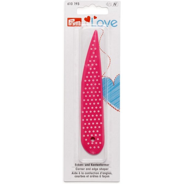 Outil Aide à Confection D'angles Fuchsia - Prym Love - Prym - Mondial Tissus-image
