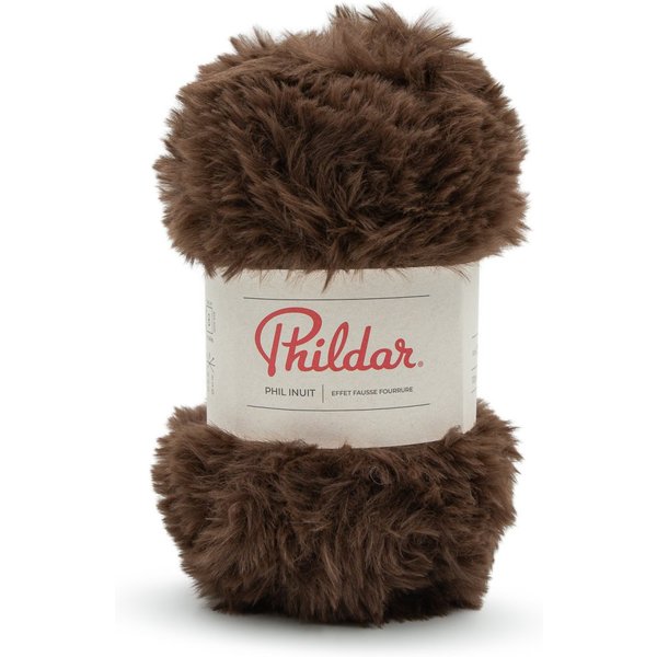 Pelote De Laine Phil Inuit Chocolat Phildar - Phildar - Mondial Tissus-image