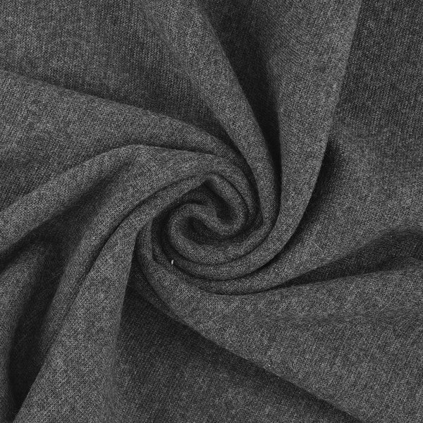 Tissu Jersey Bord-CôTe Tubulaire Gris Foncé - MT - Mondial Tissus-image