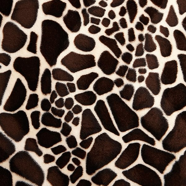 Tissu Velboa Girafe - Mondial Tissus-image