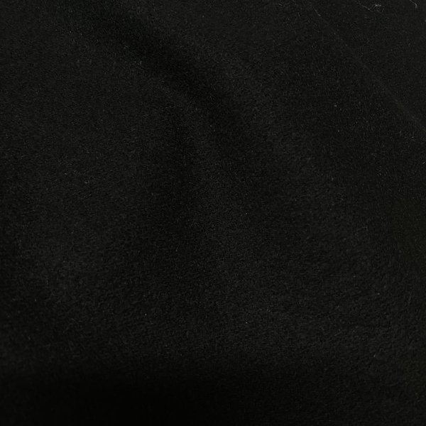 Tissu Lainage Manteau Lucerna Noir - Origine Italie - Mondial Tissus-image