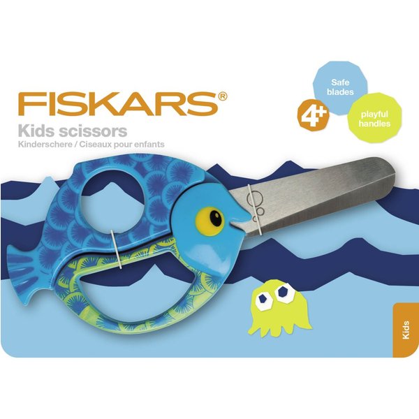 Ciseaux Poisson Enfant Safe Blades 13 Cm - Fiskars - Fiskars - Mondial Tissus-image