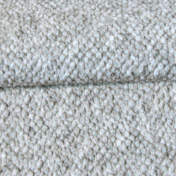 Tissu Bouclette Envers Polaire Gris Usage SièGe - Mondial Tissus-image