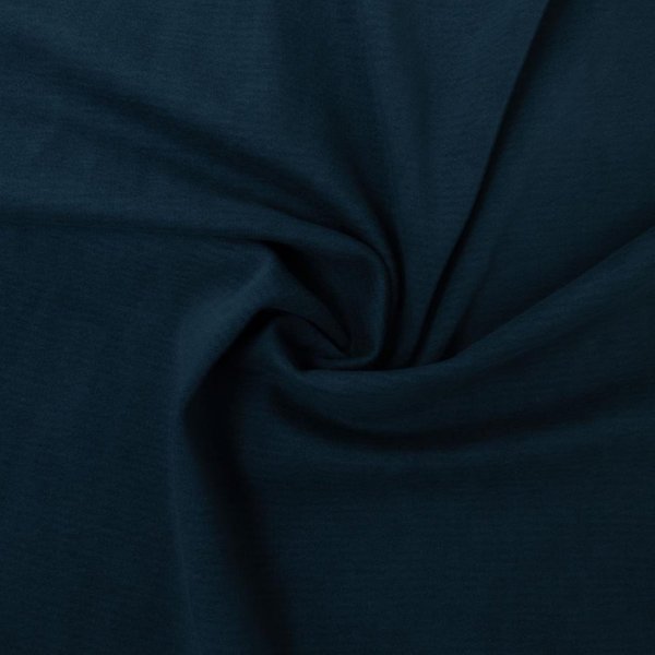 Tissu Jegging Coton Polyester Bleu Foncé - Mondial Tissus-image