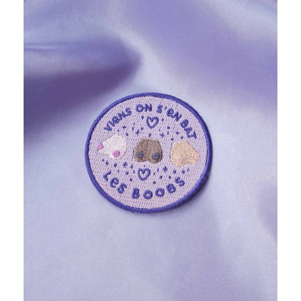 Patch Thermocollant Boobs - Malicieuse - Malicieuse - Mondial Tissus-image