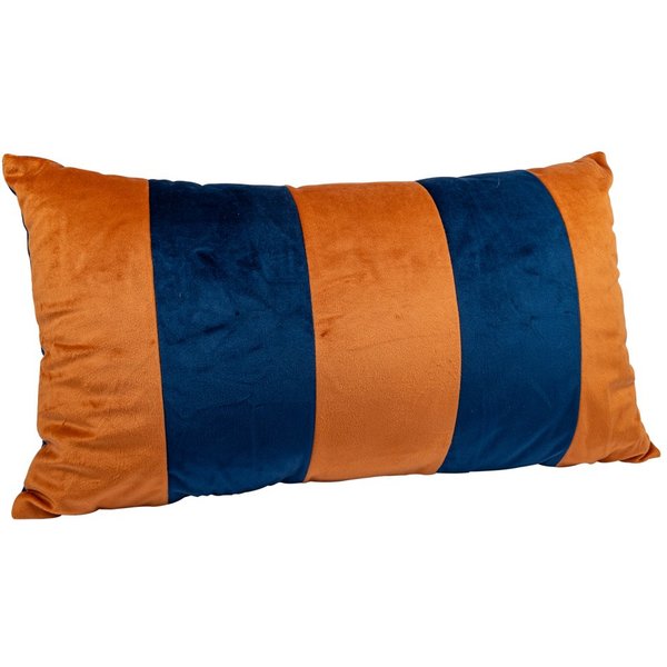 Housse De Coussin Large Rayure Marron 30X50Cm - Mondial Tissus-image
