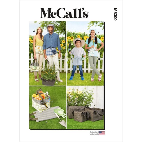 Patron Mccall's 8300A - Articles De Jardinage - Mccall's - Mondial Tissus-image