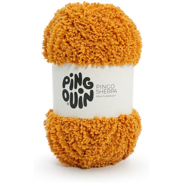 Pelote De Laine Pingo Sherpa Curcuma Pingouin - Pingouin - Mondial Tissus-image