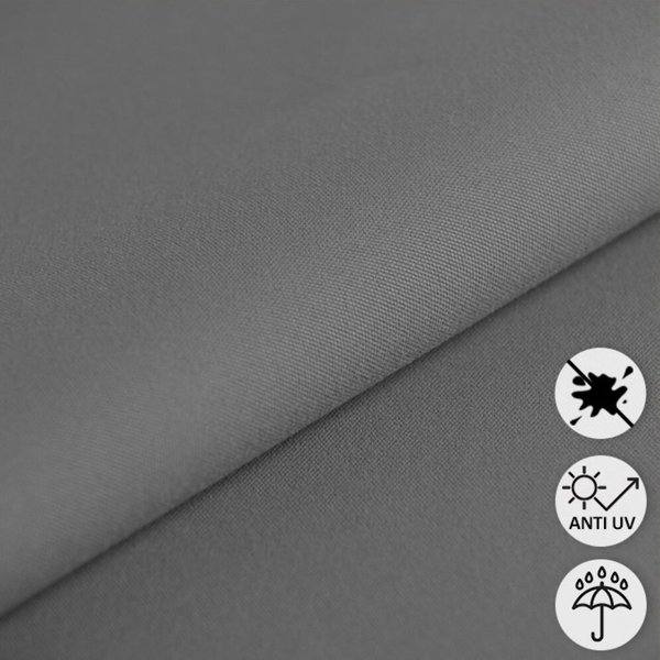 Tissu BâChe ImperméAble RéSistant Uv Cyclone Anthracite - Mondial Tissus-image