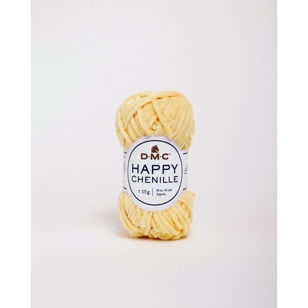 Pelote De Fil à Tricoter Happy Chenille Moutarde N°14 - Dmc - Dmc - Mondial Tissus-image