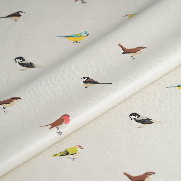 Tissu Enduit éPais Oiseaux Multicolores - Fryett's - Mondial Tissus-image
