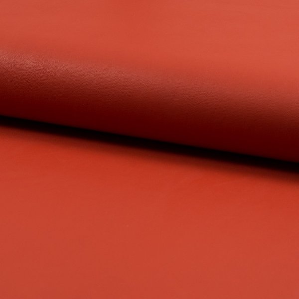 Tissu Simili Cuir LéGer Lisse Uni Tomette - Mondial Tissus-image