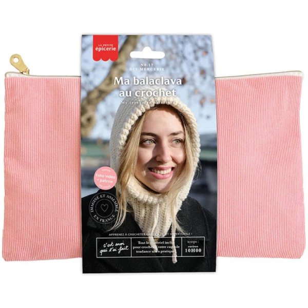Kit Diy Crochet - Ma Balaclava - La Petite ÉPicerie - La Petite Epicerie - Mondial Tissus-image