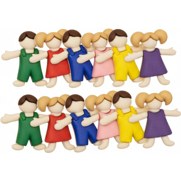 Sachet Boutons Fantaisie Personnages - Récréatys - Mondial Tissus-image