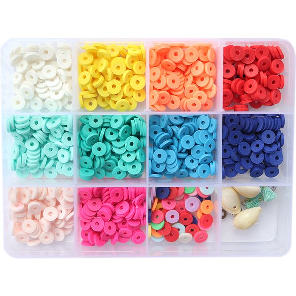 BoîTe Perles Heishi Pop Et Accessoires 6Mm - La Petite Epicerie - Mondial Tissus-image