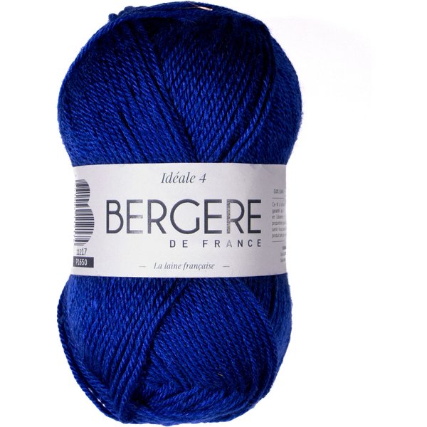 Pelote De Laine IdéAle 4 Empire Bleu Roi BergèRe De France - BergèRe De France - Mondial Tissus-image