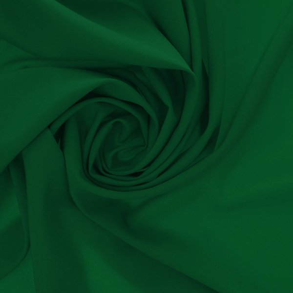 Tissu Popeline Viscose Vert ForêT Uni - Mondial Tissus-image