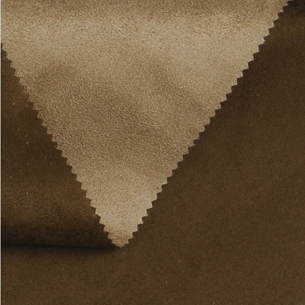 Tissu SuéDine Double Face Alaska Chocolat - Mondial Tissus-image