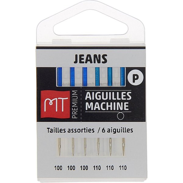 Aiguilles Machine Jeans - Taille 100-110 - Mondial Tissus-image