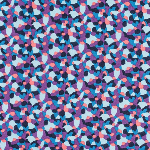 Tissu Liberty Soie CrêPe Confettis ColoréS - Liberty - Mondial Tissus-image