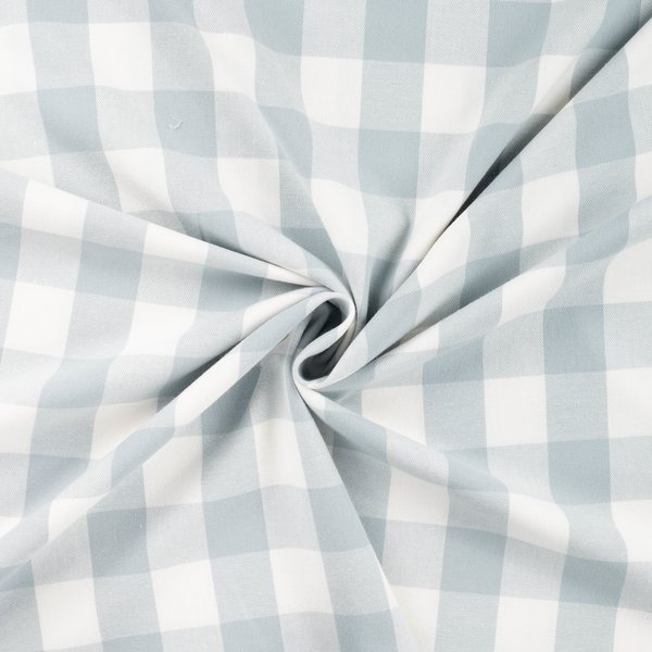 Tissu Flanelle Motif Carreaux Vert - Mondial Tissus-image
