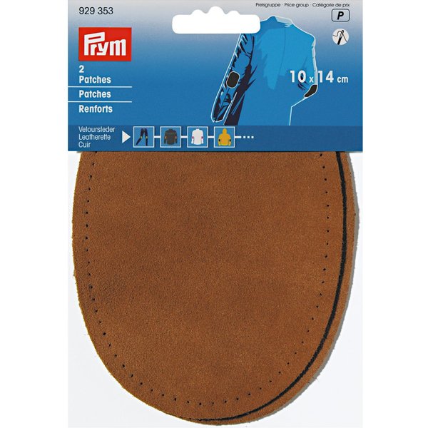 Renforts Cuir Velours à Coudre 10 X 14Cm - Prym - Mondial Tissus-image