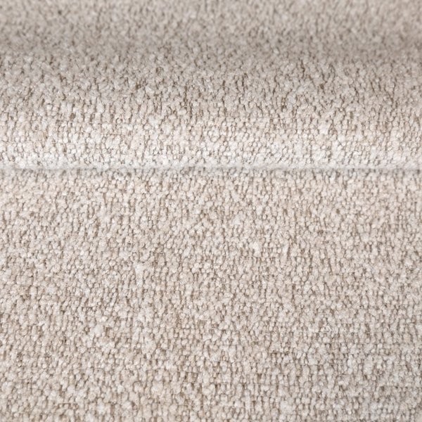 Tissu Bouclette Fil Chenille Chiné Qualité SièGe éCru - Mondial Tissus-image