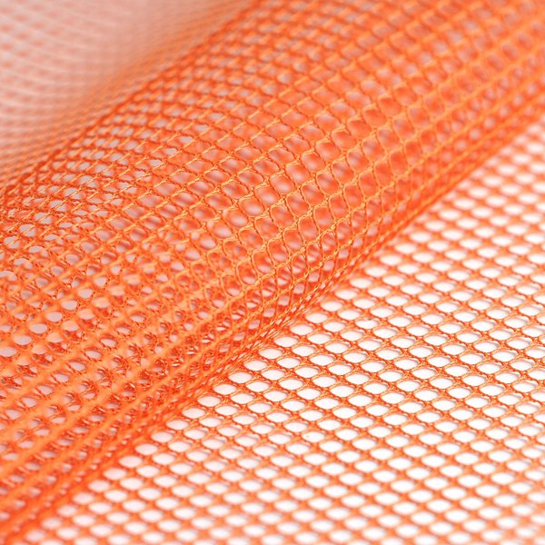 Tissu Filet Mesh Orange - Mondial Tissus-image