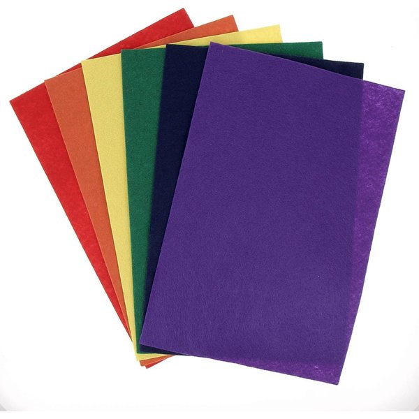 Pack De 6 Feuilles De Feutrine 20 X 30 Cm - MT - Mondial Tissus-image