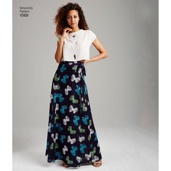 Patron Simplicity S1069.P5 - Jupe, Short Pantalon Femme 40 - 48 - Simplicity - Mondial Tissus-image